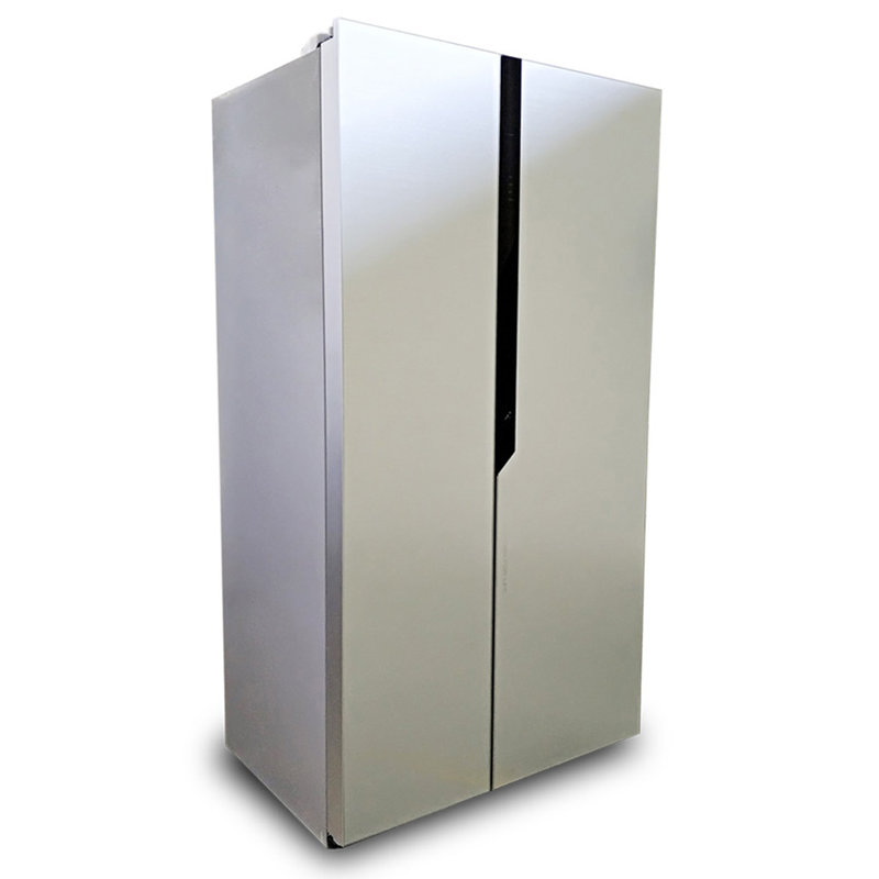 华日冰箱bcd-580whef幻纱银 风冷无霜 玻璃面板 超厚发泡层