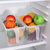 西派珂带把手3.5L收纳盒透明塑料冰箱分类保鲜厨房杂粮储物箱蔬菜盒有盖(两个装)第5张高清大图