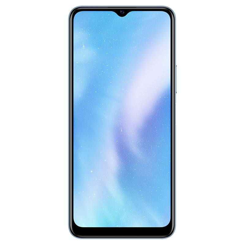 vivo手机y30标准版4g全网通4g128g云水蓝5000mah大电池ai智慧影像侧面