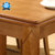 富邦匠工 现代简约小户型伸缩长方形餐台 实木餐桌椅 餐桌椅组合 801#(单张餐椅)第2张高清大图