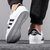 Adidas阿迪达斯三叶草男鞋2020春季季新款运动鞋鞋子板鞋白休闲鞋EE8900(EE8900黑色 43)第4张高清大图