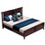 实木床1.8米双人床主卧禅意轻奢1.5米大床现代中式软靠第3张高清大图