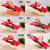 红凡 多功能切菜器刨丝器厨房用品擦丝切片切丝器六件套(红色（带盒款） 六件套)第5张高清大图