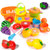 过家家玩具 水果VS蔬 菜切切看 仿真餐具 厨房玩具套装 AF01370(水果款篮子颜色随机发)第2张高清大图