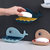 鲸鱼造型免打孔肥皂架浴室沥水肥皂盒 卫生间香皂架壁挂式置物架(颜色随机2个装)第2张高清大图