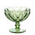 冰淇淋杯甜大号奶昔欧式玻璃浮雕茶盘迷你餐具茶叶罐玻璃杯奶锅陶瓷厨房杯子(蓝色-花纹-)第3张高清大图