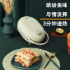 日本Soikoi三明治机早餐机多功能家用神器全自动华夫饼面包吐司机(豪华版-草莓-三明治-华夫饼)