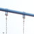 鑫龙秋千XLLJ026W  太空儿童椅秋千休闲荡椅室外健身器材 户外小区公园运动路径(蓝色 单功能)第2张高清大图