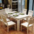 古宜（Guyi） 古宜 餐桌椅组合6人现代简约长方形大理石实木质餐桌家用4人饭桌 现货(1.3*0.8米餐桌)第4张高清大图