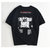 夏季男装短袖t恤男生潮牌创意印花oloey纯棉半袖T恤衫(黑色 XL)第4张高清大图