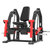 康林GE214 坐式踢腿训练器 商用健身房挂片式坐姿腿部伸展前踢肌肉力量健身训练器械(黑红色 综合训练器)第2张高清大图