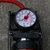 高压车载充气泵单缸汽车打气泵车载气泵汽车用轮胎脚踏便携打气筒 红色(红色)第3张高清大图
