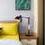 台灯卧室床头灯简约现代北欧浪漫创意彩色美式马卡龙公主台灯(黑 默认)第2张高清大图