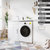 TCL 8公斤 洗衣机全自动 滚筒 洗烘一体 一键操作 罩极风机（芭蕾白）XQG80-Q300D(芭蕾白 8公斤)第3张高清大图