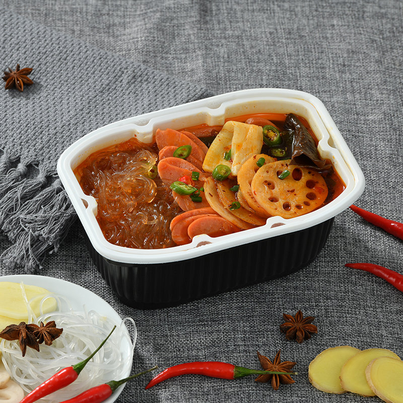 莫小仙自热火锅六菜一肠自热锅休闲速食快餐