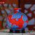 现代简约德化陶瓷复古摆件欧式花瓶家居客厅装饰品大号花瓶瓷器(12cm红之蓝)第3张高清大图