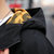 吉普盾纯棉连帽男士夹克休闲时尚方口袋短款舒适全棉外套(XD8901黄色 3XL)第4张高清大图