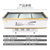中冷（ZL）商用岛柜超市展示柜冷藏冷冻转换柜保鲜柜卧式冷冻柜冷柜冰柜速冻柜冻肉柜海鲜柜(SR/SF2850 2米85)第2张高清大图
