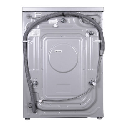 海尔(Haier) XQG80-HBD1626 8公斤 变频带烘干滚筒洗衣机(银灰) 芯变频技术 蒸汽烘干