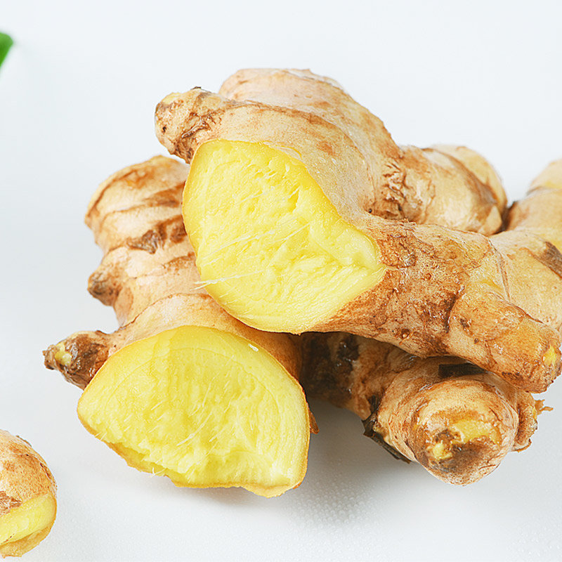鲜果突击队云南文山小黄姜5斤装新鲜生姜现挖沙姜小姜土姜包邮1斤装
