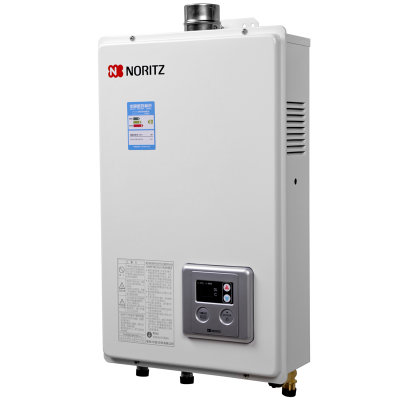 能率（NORITZ）GQ-1380CAFE 12T燃气热水器（13L）（加赠一台卓朗电热水壶，赠品由厂家发送）