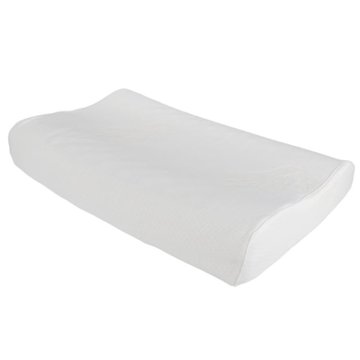 拜德莱梦（Bedlemon）Z-17天然乳胶波浪按摩枕（白色）