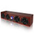 第 一眼 X11 多媒体音箱 台式机笔记本电脑USB桌面低音炮木质音响(红木纹)第2张高清大图