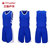 户外速干衣套装透气背心跑步衣服两件套宽松训练服TP8319(蓝色 XXL)第6张高清大图