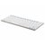 雷柏（Rapoo）E6300蓝牙超薄键盘（白色）第4张高清大图