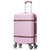 韩版时尚行李箱女皮箱学生拉杆箱24英寸万向轮旅行箱包潮流密码硬箱20英寸 粉红色 26英寸(米白色 20寸)第2张高清大图