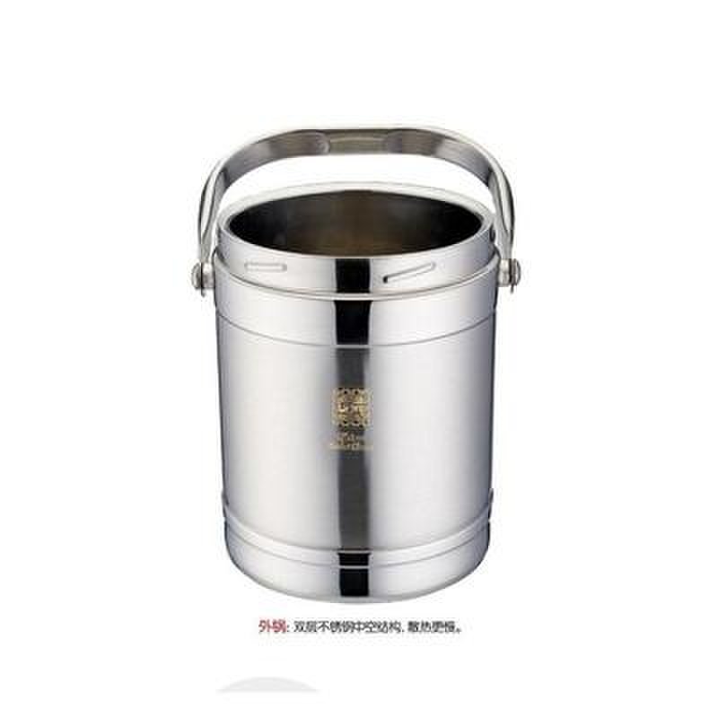 5l时代不锈钢真空保温提锅