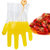 一次性手套塑料透明食品加厚餐饮薄膜抽取式美容防护pvc手膜100只(普通款1000只=10包 默认材质)第5张高清大图