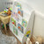 一米色彩 巧虎卡通儿童书架书柜简易层架杂志绘本架学生幼儿园展示落地报刊架(白色 80*60*30cm)第3张高清大图