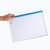 天色 透明抽杆文件袋 插页活页抽杆文件袋 资料收纳袋(TS-3312白色抽杆 5个/包)第5张高清大图