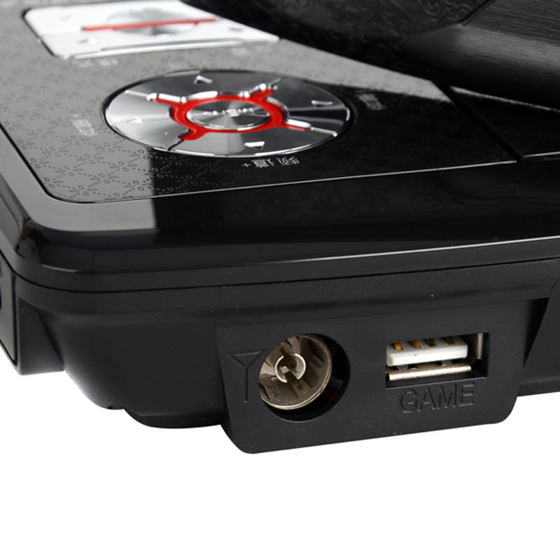 先科sastsa768d移动dvd黑色