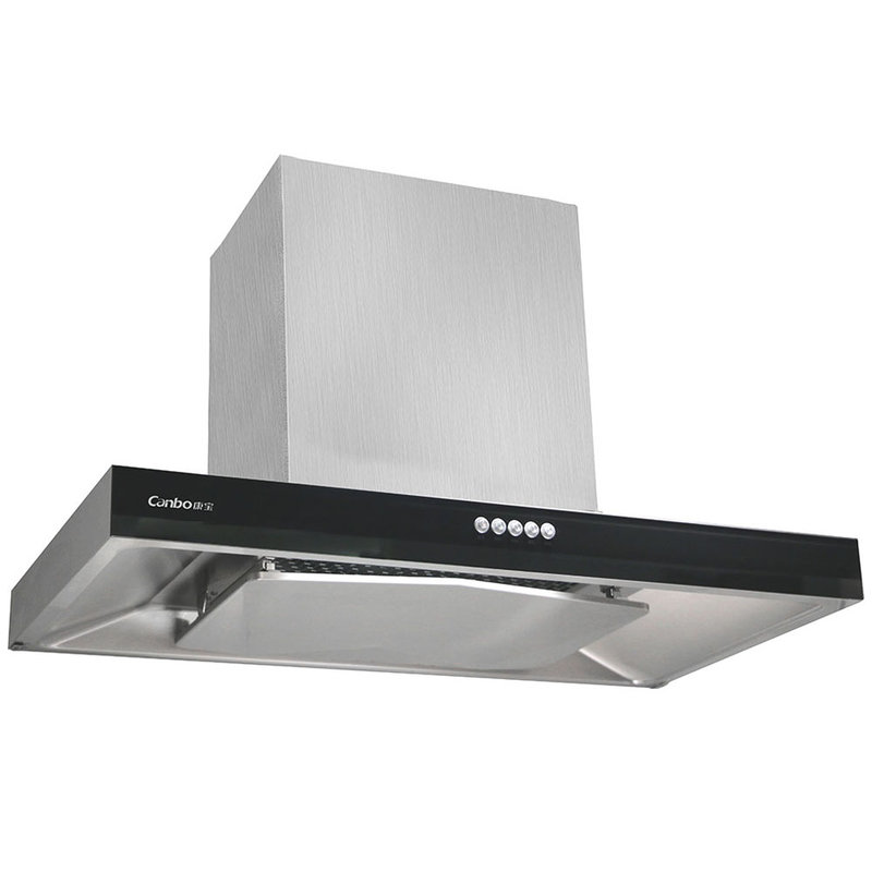 康宝(canbo) CXW-280-AT9006 欧式T型 抽油烟机 自清洗 黑