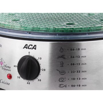 ACA三层电蒸笼 DL-100A3 机械版，塑料
