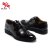 台湾红蜻蜓*男鞋2013新款男士商务皮鞋系带男鞋(黑色 39)第2张高清大图