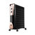 美的（Midea）取暖器/电暖器/电暖气片家用 节能省电 低噪加湿烘衣 13片大面积劲暖电热油汀NY2513-16JW(黑色)第5张高清大图