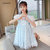 CaldiceKris（中国CK）蓝色蕾丝公主裙CK-FS3586(110 蓝色)第5张高清大图