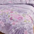 晶丽莱家纺 升级单件被套 单人双人学生宿舍被罩床品(爱花紫 150x200cm)第3张高清大图