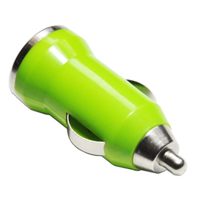 双诺E02多功能 USB接口车载充电器（绿色）