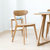 LYSS椅子北欧现代纯实木餐椅简约日式原木白橡木椅子小户型餐厅家具日式清新纯实木餐椅北欧创意简约白橡木咖啡厅餐厅软包椅子(定制定金)第2张高清大图