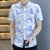 夏季男装短袖休闲商务男士衬衫1000-232(浅蓝色 2XL)第3张高清大图