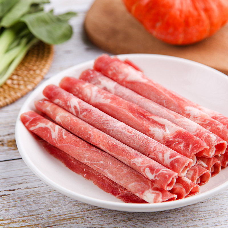恒都精选牛肉卷250g火锅食材