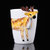 润器 卡通可爱动物陶瓷杯子 个性创意水杯 田园风格儿童奶杯咖啡(卡通杯梅花鹿)第2张高清大图