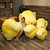 可达鸭公仔玩偶可爱小黄鸭子毛绒玩具布娃娃床上抱枕女生睡觉超软(140厘米（送30厘米卡比兽） 可达鸭公仔（趴款）)第3张高清大图