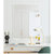 浴室镜子HC-CX001贴墙墙式卫浴梳妆洗漱台-40X60cm(默认)第3张高清大图