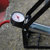 高压车载充气泵单缸汽车打气泵车载气泵汽车用轮胎脚踏便携打气筒 红色(红色)第5张高清大图