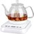 MeiLing/美菱茶吧机底部上水式茶吧机电热烧水壶台单壶烧水电茶炉(白色款)第5张高清大图